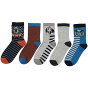 Resim Polaris Space 5 Lı Skt-b 5pr Çok Renkli Erkek Çocuk Soket Çorap 000000000102062664 Çok Renkli 