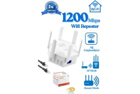 Resim Venas 1200 Mbps Sinyal Güçlendirici Wifi Repeater 