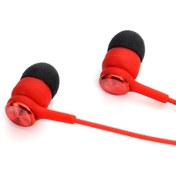 Resim tekno grup Zore ER03 3.5mm Kulaklık - Kırmızı 