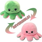 Resim Teltree Ters Yüzlü Ahtapot Bebek Çift Taraflı Değişen Yüz Oyuncak Yumuşak Peluş Oyuncağı 11-20cm Diğer 