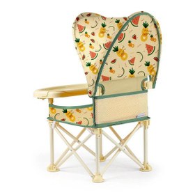 Resim Minimono Tenteli Portatif Mama Sandalyesi- Karpuz&Ananas 