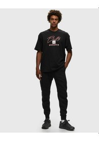 Resim Nike Chicago Bulls M90 Ss Tee Erkek Tişört Ndd Sport Siyah 