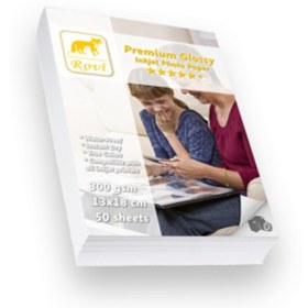 Resim Rovi Premium Parlak Fotoğraf Kağıdı 300Gsm 50Yp 13X18 