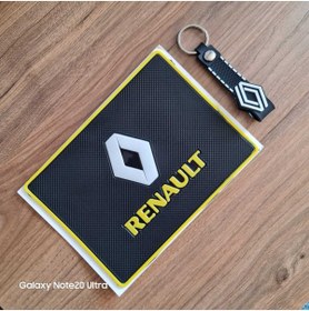Resim Compax renauanahtarlıklt kaydırmaz silikon renault 