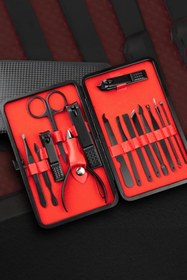 Resim Hype Store 17 Parça Profesyonel Çok Fonksiyonlu Manikür Ve Pedikür Tırnak Seti 