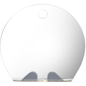 Resim Springsun Seyahat İçin Vantuzlu Banyo Aynası - Buğusuz El Tipi Sakal & Makyaj Aynası 