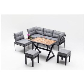 Resim Tiryakiaksesuar Tiryaki Aksesuar Artemis Mutfak Köşe Takımı Bahçe Balkon Teras Me (528138777) 