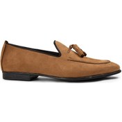 Resim Deery Hakiki Nubuk Taba Rengi Erkek Loafer - 01701mtbac17 Taba 
