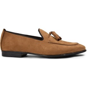 Resim Deery Hakiki Nubuk Taba Rengi Erkek Loafer - 01701mtbac17 Taba 