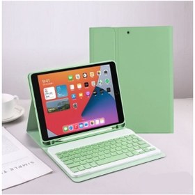 Resim MMPSHOP Ipad 9.Nesil 10.2 Uyumlu Bluetooth Özellikli Kalem Bölmeli Klavyeli Tablet Kılıfı 