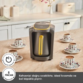 Resim Karaca Hatır Neo Türk Kahve Makinesi Pineapple Yellow 