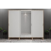 Resim Beyzade Sürgülü Portmanto Vestiyer Mb 240cm 