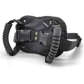 Resim Motosiklet Artçı Güvenlik Kemeri Ayarlanılabilir Motor Artçı Tutunma Aparat 