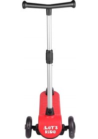Resim LC Let's Be Child Ride Işıklı ve 3 Tekerlekli Scooter 3+ Yaş 