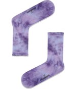 Resim CARNAVAL SOCKS Mor Beyaz Batik Spor Çorap 