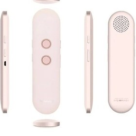 Resim 2025 T4 Taşınabilir Kablosuz Akıllı Tercüman 40 Dil İki Yönlü Gerçek Zamanlı Pink 