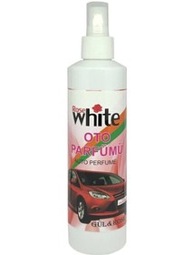 Resim ROSE WHİTE OTO PARFÜMÜ GÜL AROMALI 200 ML 