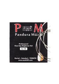 Resim Profesyonel Paslanmaz 0.18 Kısa Sap Bağlama Teli 