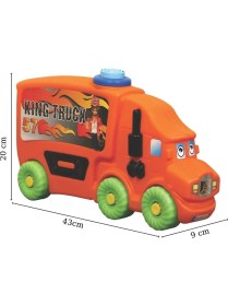 Resim Çırak Büyük Oyuncak Kamyon - Çocuk Kamyon Oyuncak 