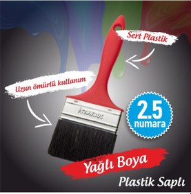 Resim İstanbul Fırça Yağlı Boya Fırçası 2,5 Numara 