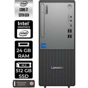 Resim Lenovo Thinkcentre Neo 50T Gen 5 Intel Core I7 13700 24GB 512GB SSD Windows 11 Home Masaüstü Bilgisayar & Per4 USB Bellek 12UB000LTRP352 