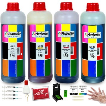 For Hp Photosmart A310 Kartuş Dolum Mürekkep Seti 4X100Ml Muadil