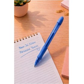Resim Artlantis Neon Jel Kalem 1.0mm 1 Adet Pensan Neon Gel Tükenmez Kalem Neon Pilot Kalem Canlı Neon Renk Akıcı Yazım Okul Ofis 