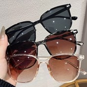 Resim Herhangi Bir Yüz Şeklinde Uygun ve Trendi ve Çok Yönlü Olarak 3/4 Şık Kare Çerçeve Gözlük Seti 