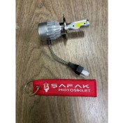 Resim Honda Spacy 110 Uyumlu H4 LED Far Ampulü () 