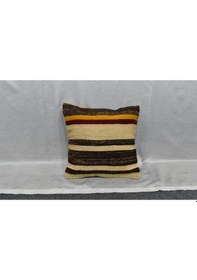 Resim Zehra Abla Halı Yeni El Dokuma Dekoratif Kilim Kırlent Yastık Kılıfı 6099 