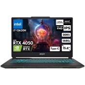 Resim MSI Cyborg 15 A13VE-897XTRHMF89 i7-13620H 48 GB 4 TB SSD RTX4050 6 GB 15.6" W10H Dizüstü Bilgisayar 