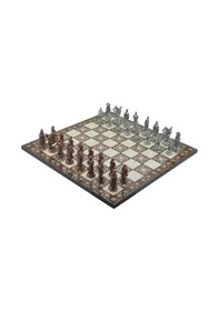Resim Gifthome Metal Satranç Takımı-seti battal osmanlı ve bizans antik K 