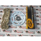 Resim Arasmoto Ninja 250 SL - Z 250 SL Zincir Dişli Seti 520 Oringli Gold Zincirli 