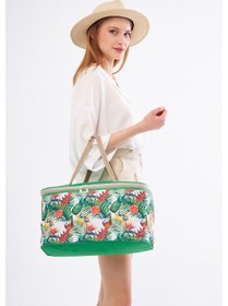 Resim Superbag 22 Litre Piknik Çantası Kamp Çantası Sıcak Ve Soğuk Tutan Çanta Yeşil Yeşil 