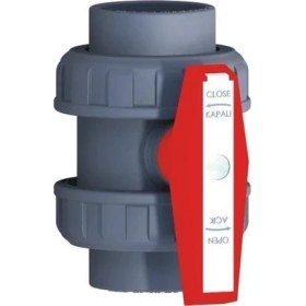 Resim 20 mm Pvc Küresel Su Vana(Iç Dişli) 