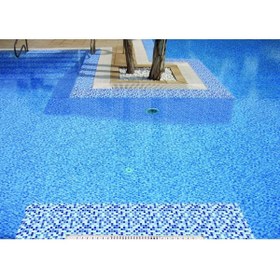 Resim MozaiKristaL Havuz Ve Tüm Yüzeyler Için 25x25mm. 31,5x31,5cm. Fileli Cam Mozaik ( 1m2 Fiyatıdır) 