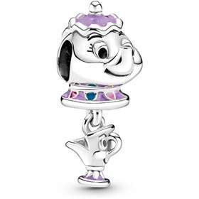 Resim Pandora Disney Güzel Ve Çirkin Mrs. Potts Ve Chip Sallantılı Charm 