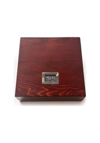 Resim Mezmob Masif Yerli Sedir Ağacı Humidor Puro Kutusu Küçük Boy 