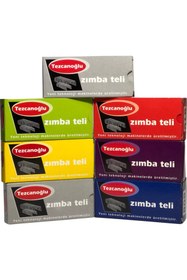 Resim Tezcanoğlu 100/40 Numara Zımba Teli 100 40 Zımba Teli 10,6x40mm Döşeme Zımba Teli 2 Kutu 75000 Adet 