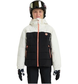Resim Roxy Roxy Snowyhill Puffy Girl Çocuk Siyah Snowboard Ceketi 11793 Siyah 
