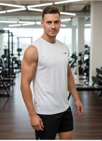 Resim Onefit Spor Salonu, Koşu Ve Fitness İçin Sporcu Atleti 193750764 Beyaz 