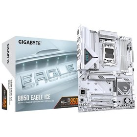 Resim Gigabyte B850 Eagle Ice Am5 Ddr5 8200mhz Oc Atx Gaming Oyuncu Aaaa11gıg0045 