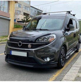 Resim Fiat Doblo D4 2015-2021 Uyumlu Üniversal Astra H Lip Esnek Ön Lip 2 Parça Tampon Altı Dil Karlık Ön Ek 00 Şüscaroto Aksesuar 