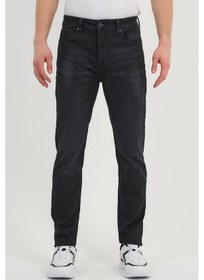 Resim Alexander Gardi Alexandergardı Erkek Slim Fit Jean Pantolon Daxkom7j Siyah 