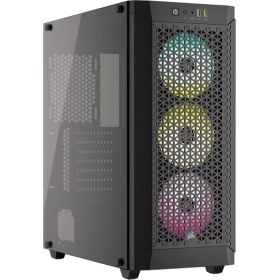 Resim Corsair 480T RGB Airflow CX750 750W 80Plus Bronze 3XAR120 Temperli Camlı Mid-Tower Gaming Kasa 