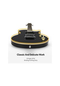 Resim Donner Dlp-124b Lp Elektro Gitar Paketi Siyah 