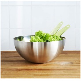 Resim IKEA BLANDA BLANK 20 CM KASE ÇEREZLİK SERVİS PASLANMAZ ÇELİK 