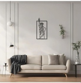 Resim Duvar Dekoru Hediyelik Özgürlük Heykeli Metal Duvar Tablosu Wonder Of The World 