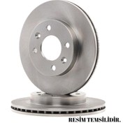 Resim ÖLMEZ OTO YEDEK PARÇA ON FREN DISKI AYNASI HYUNDAI ACCENT ERA 2006-2011 KIA RIO 2005- I20 2007- 256MM 