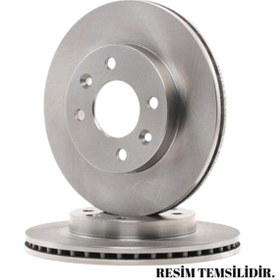 Resim ÖLMEZ OTO YEDEK PARÇA ON FREN DISKI AYNASI HYUNDAI ACCENT ERA 2006-2011 KIA RIO 2005- I20 2007- 256MM 